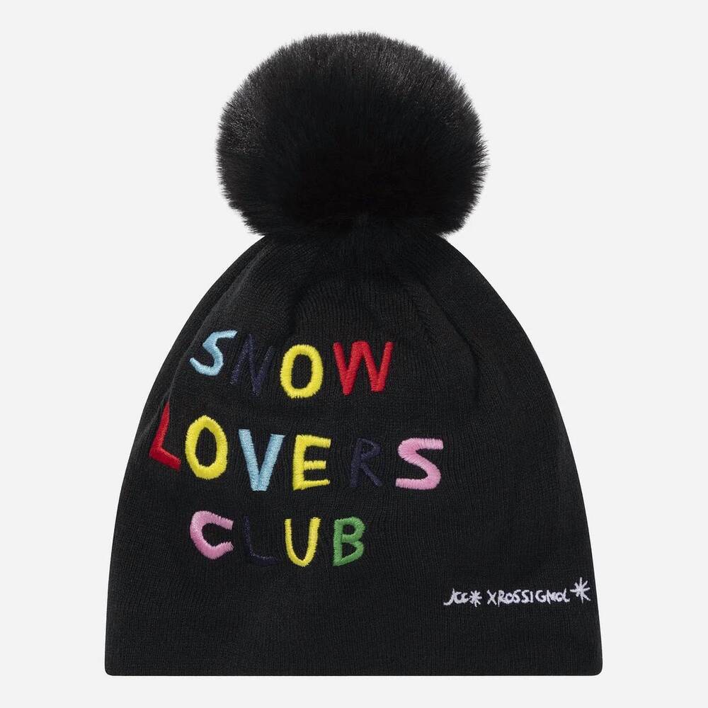 NEW ROSSIGNOL unisex jcc beanie missy in black